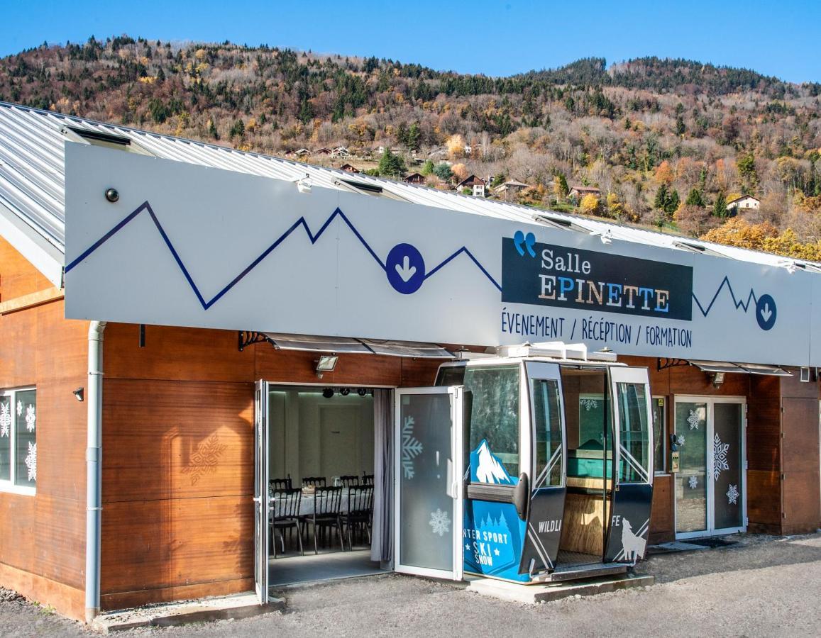 L'Epinette - Gite De Groupe Et Salle De Reception Allevard Kültér fotó