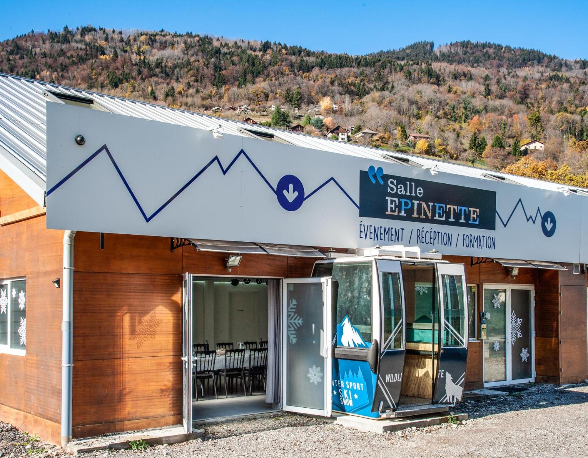 L'Epinette - Gite De Groupe Et Salle De Reception Allevard Kültér fotó